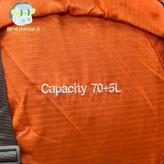 کوله پشتی 70+5 نورث فیس مدل NORTH FACE CAPACITY