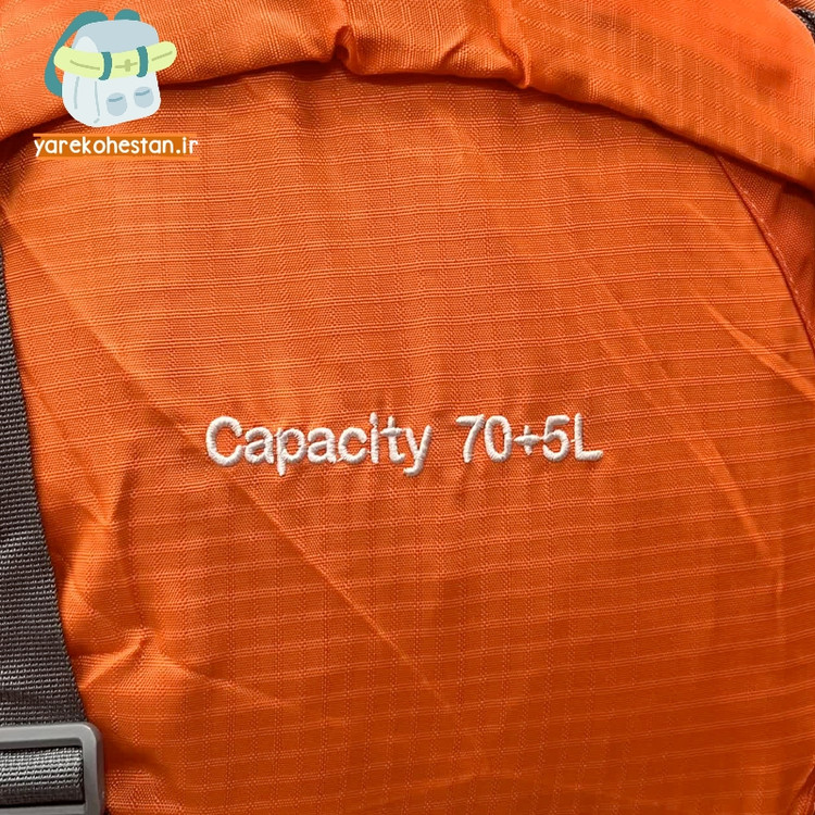 کوله پشتی 70+5 نورث فیس مدل NORTH FACE CAPACITY