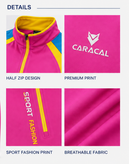 بلوز - تی شرت نیم زیپ کوهنوردی کاراکال CARACAL کد 1
