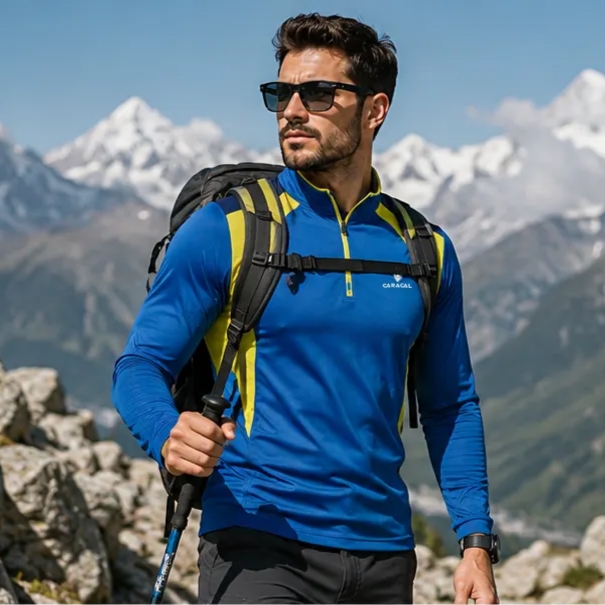 بلوز - تی شرت نیم زیپ کوهنوردی کاراکال CARACAL کد 20