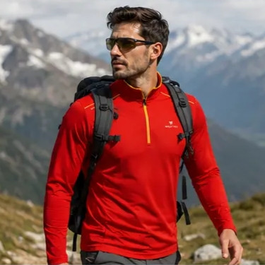بلوز - تی شرت نیم زیپ کوهنوردی کاراکال مدل CARACAL کد 8 و کد 14