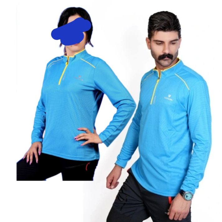 بلوز - تی شرت نیم زیپ کوهنوردی کاراکال CARACAL کد12 و کد 16