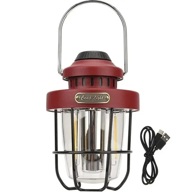 چراغ کمپینگ فانوسی رترو اسنوهاک کد SN-H8130